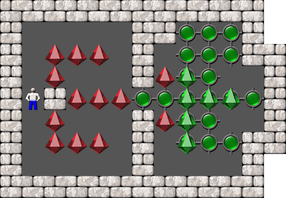 Sokoban Svens Collection level 1638